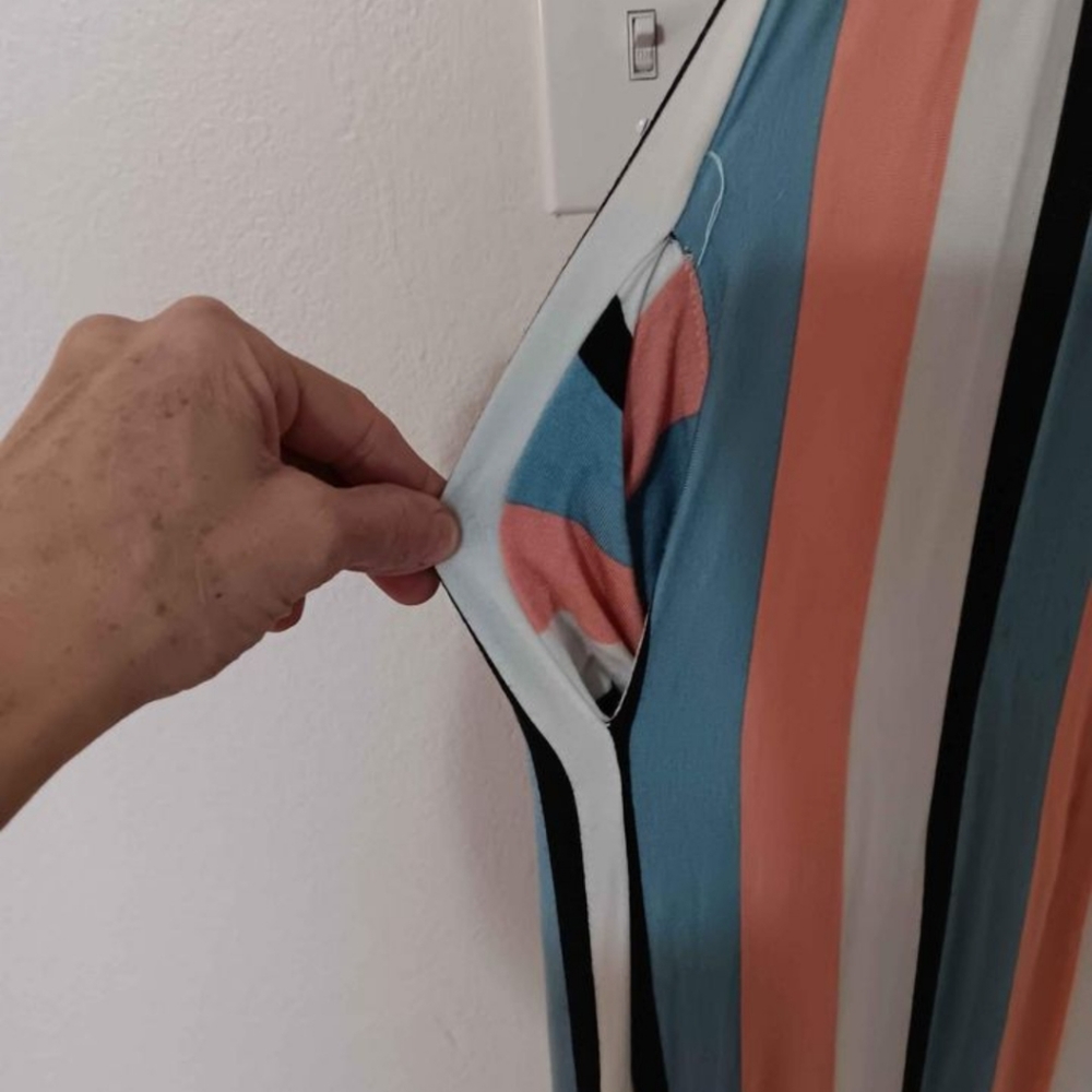 Long maxi dress with pockets